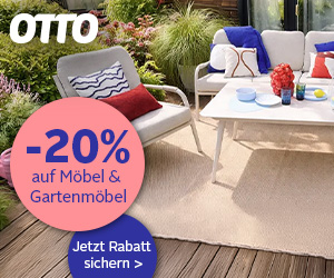 20% Rabatt auf Möbel