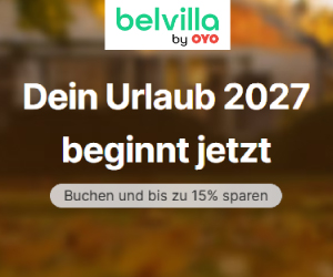 Urlaub 2027: Bis zu 15% Rabatt